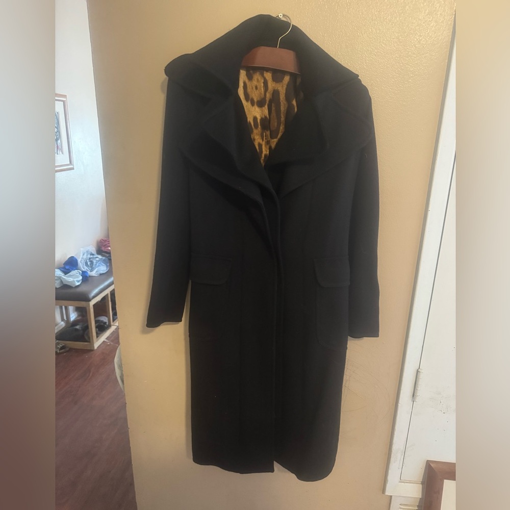 Dolce and Gabbana cashmere/wool trench coat